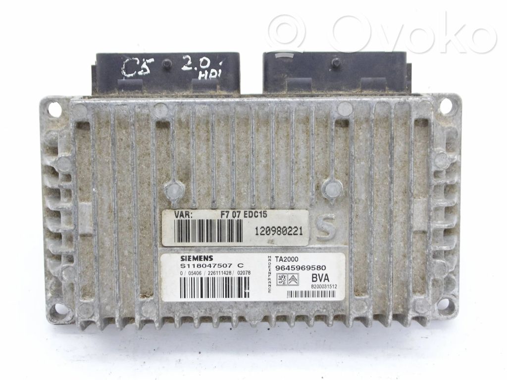 Citroen C5 Engine control unit/module 