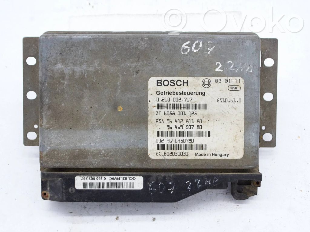 Citroen C5 Gearbox control unit/module 