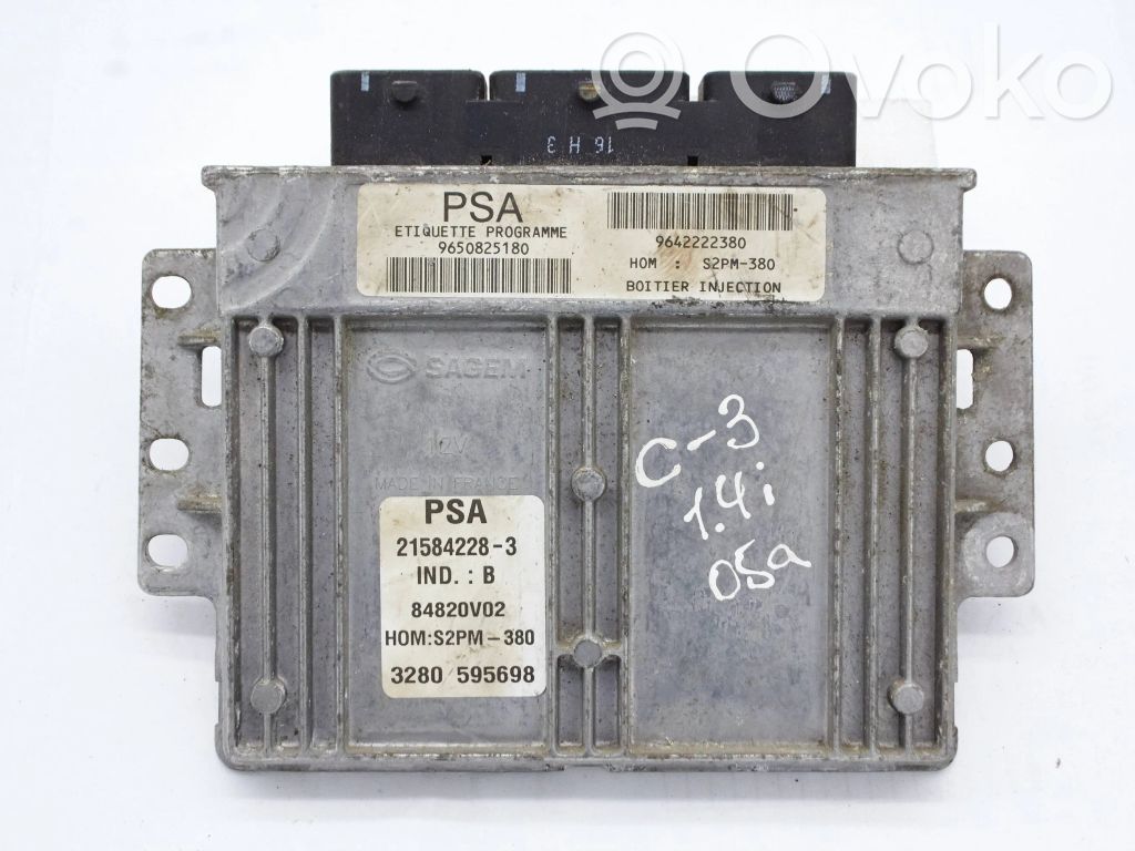 Citroen C3 Engine control unit/module 