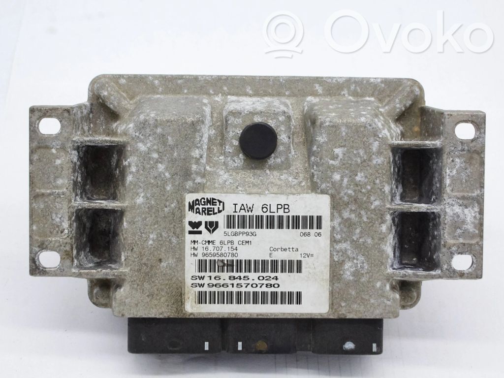 Engine control unit/module   9661570780,9659580780