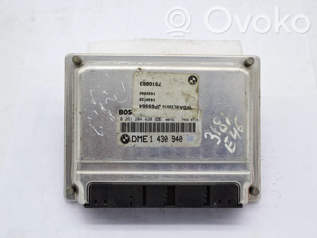 BMW 3 E46 Engine control unit/module 