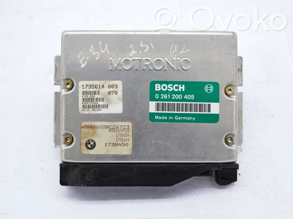 Engine control unit/module   1735614,1738450,0261200405