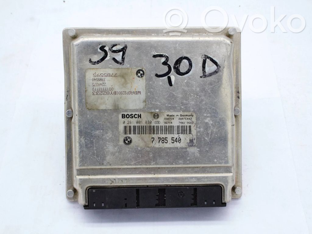 Engine control unit/module   7785540,778595,0281001830