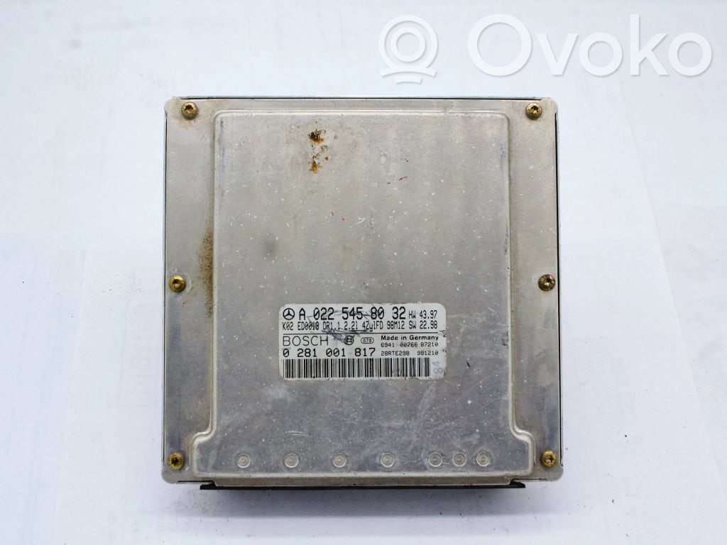 Mercedes-Benz E W210 Engine control unit/module 