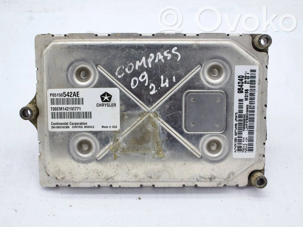 Jeep Compass Unidad de control/módulo ECU del motor 