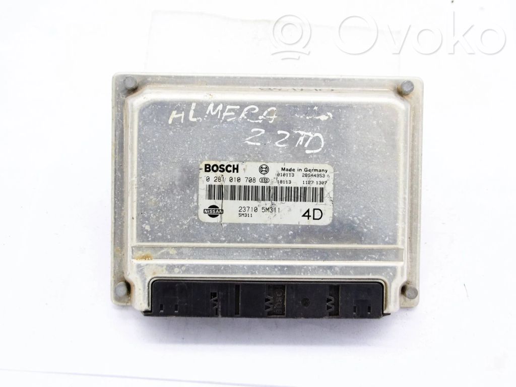 Nissan Almera N16 Engine control unit/module 