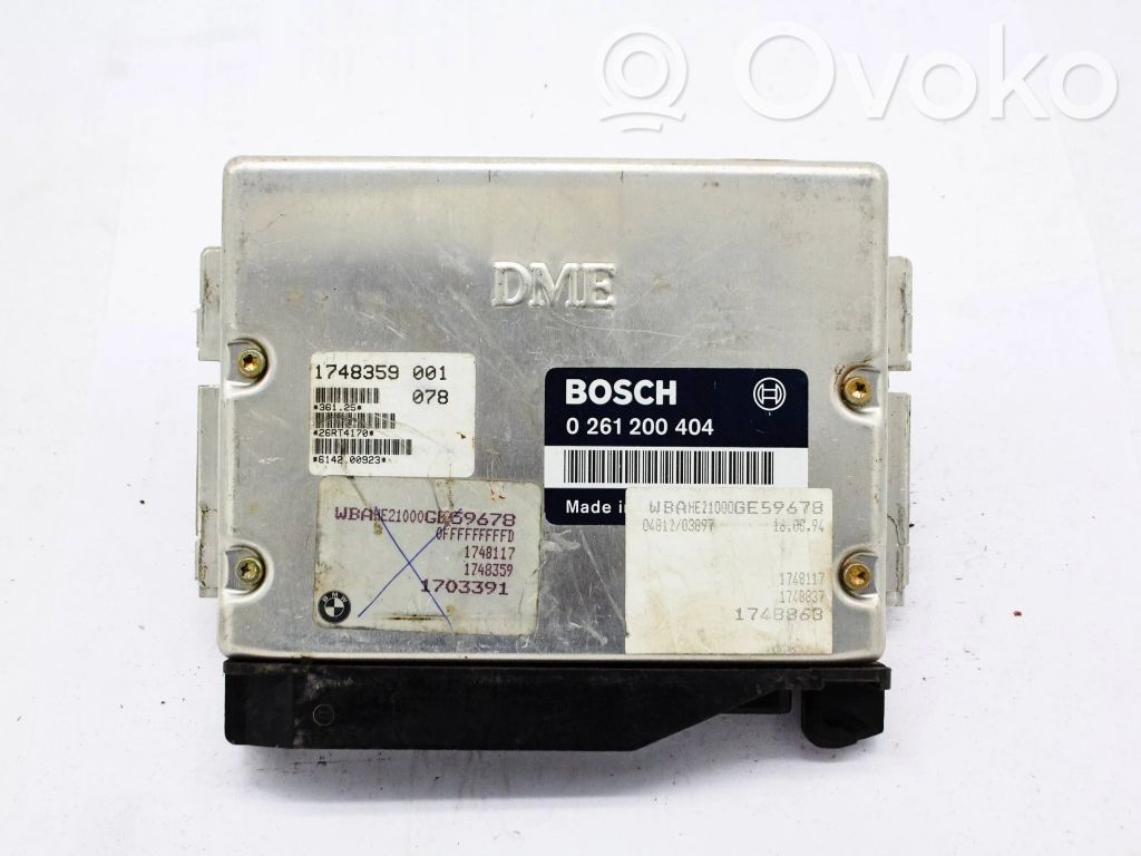 BMW 7 E38 Engine control unit/module 