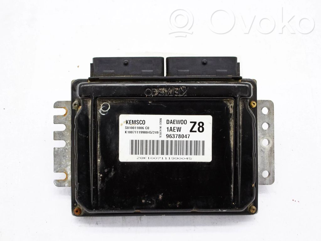 Engine control unit/module   96378047,S010011006