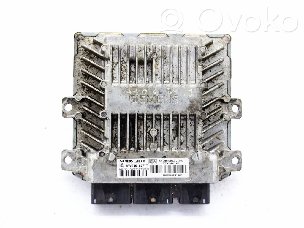 Peugeot 407 Sterownik / Moduł ECU 