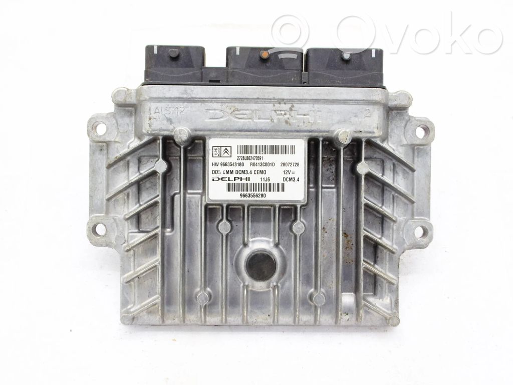 Peugeot 407 Engine control unit/module ECU 