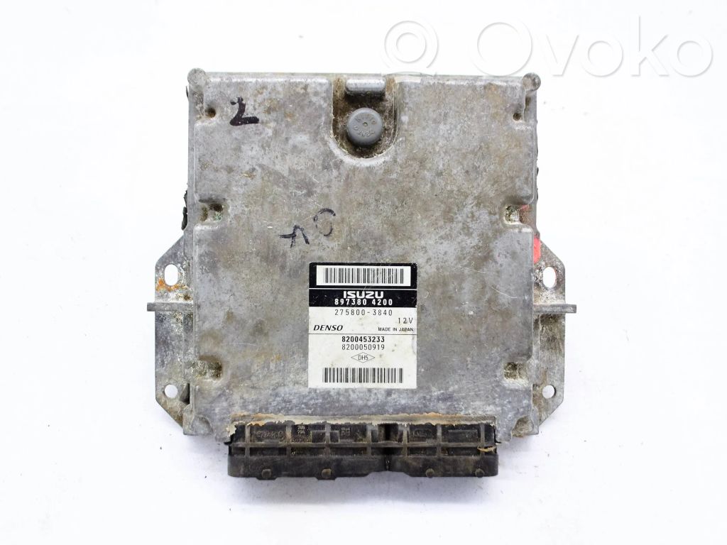 Renault Vel Satis Engine control unit/module 