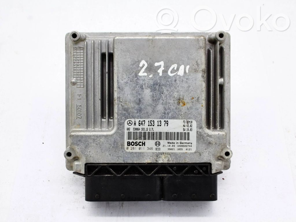 Mercedes-Benz E W211 Engine control unit/module 