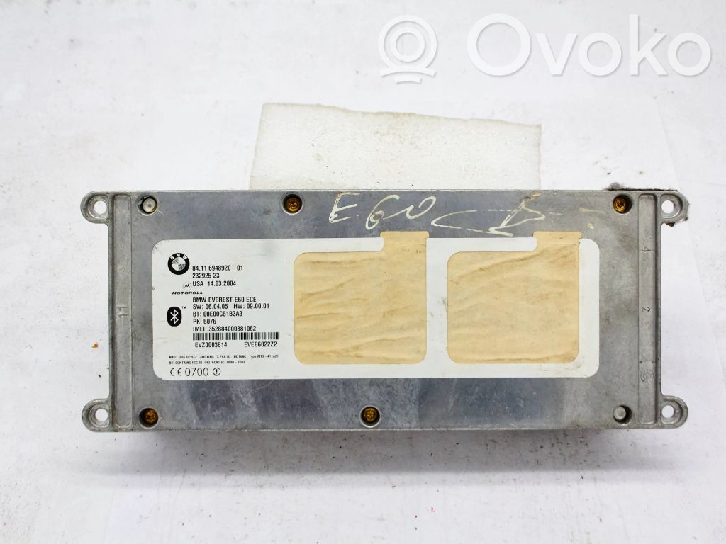 BMW 5 E60 E61 Komforto modulis 