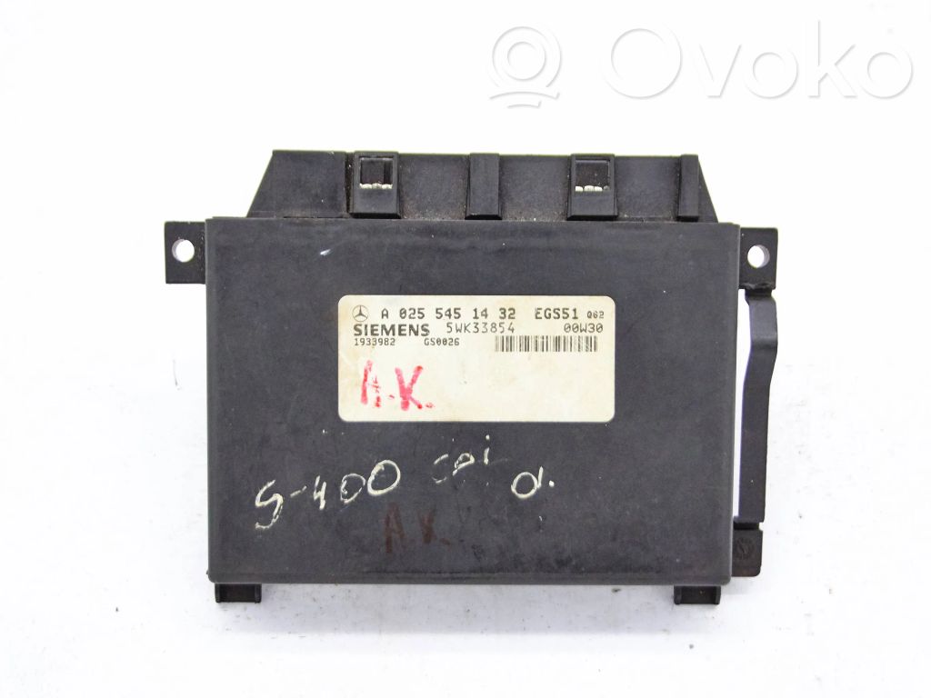 Mercedes-Benz S W220 Sterownik / Moduł ECU 