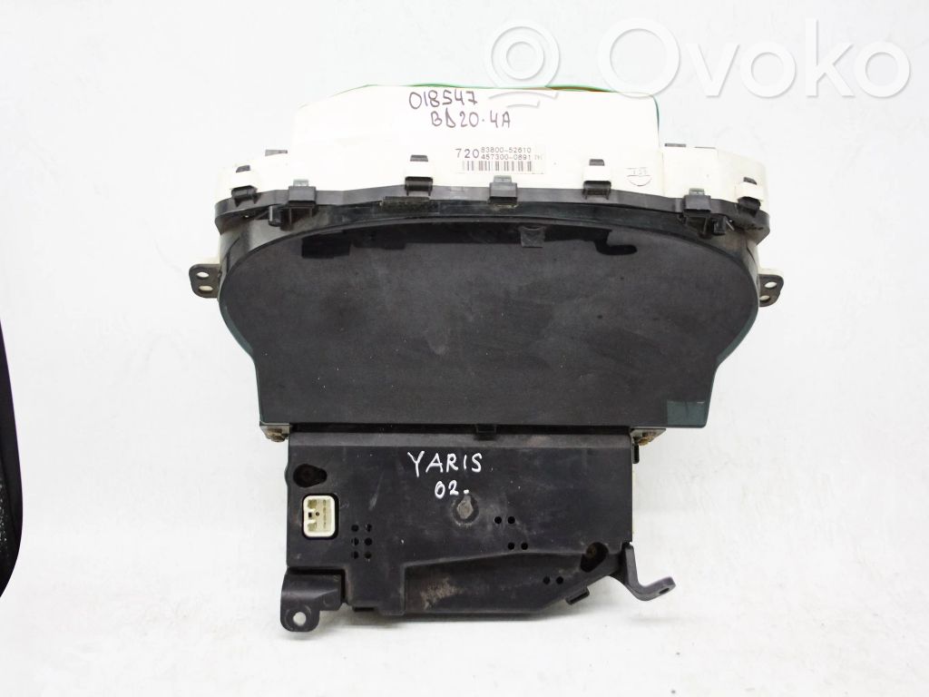 Toyota Yaris Vitezometru (grup de instrumente) 