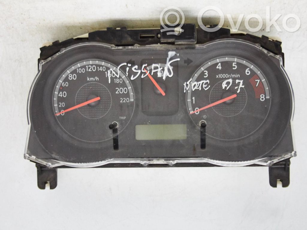 Nissan Note (E11) Speedometer (instrument cluster) 