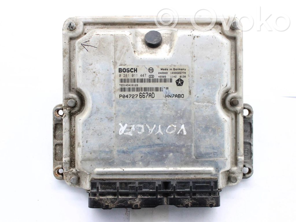 Chrysler Grand Voyager IV Engine control unit/module 
