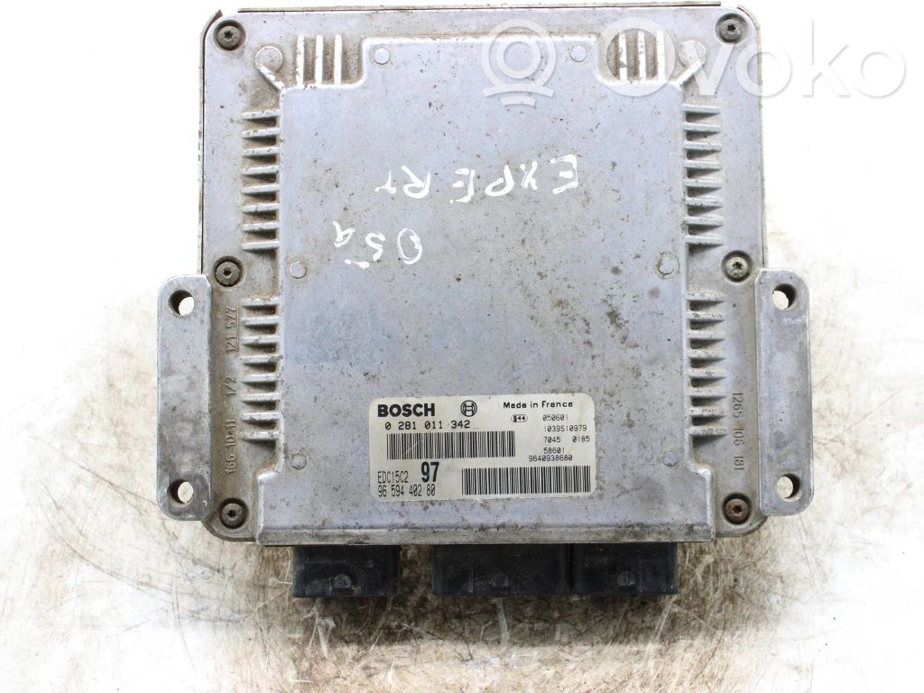 Engine control unit/module   9659440280,0281011342