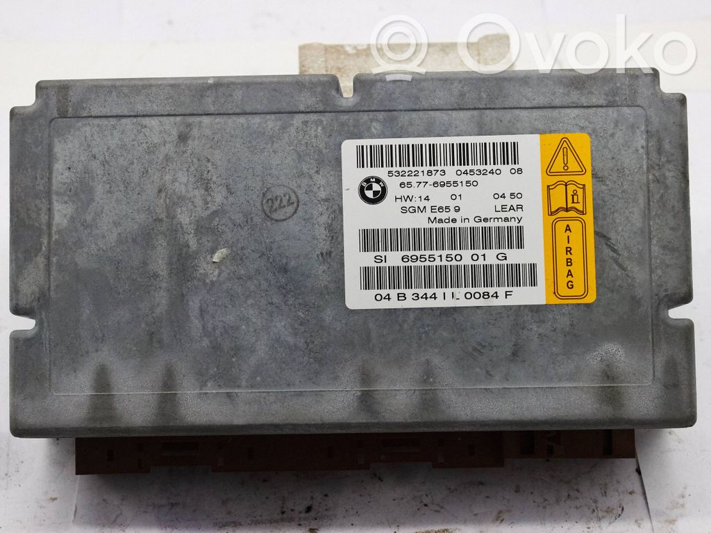 BMW 7 E65 E66 Airbag control unit/module 