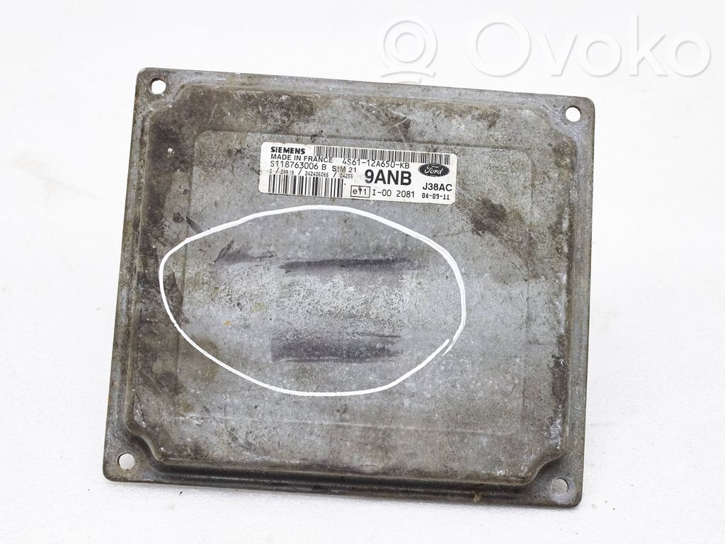 Ford Fiesta Sterownik / Moduł ECU 