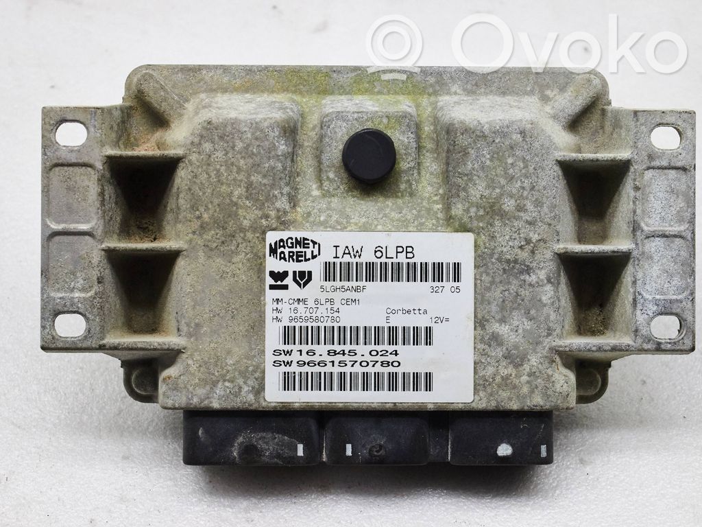 Peugeot 407 Engine control unit/module 