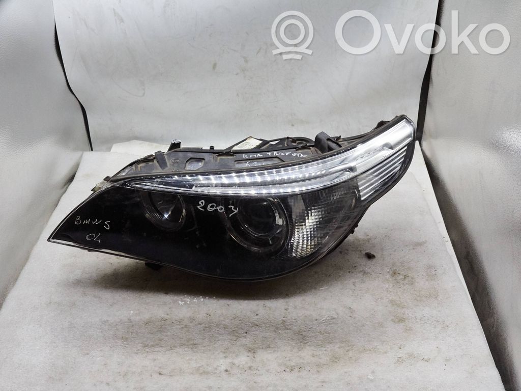 BMW 5 E60 E61 Headlight/headlamp 