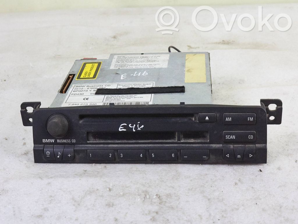 BMW 3 E46 Radio/CD/DVD/GPS head unit 