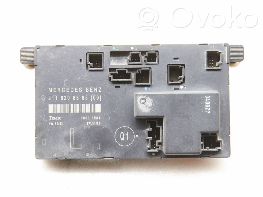 Mercedes-Benz E W211 Unidad de control/módulo de la puerta 