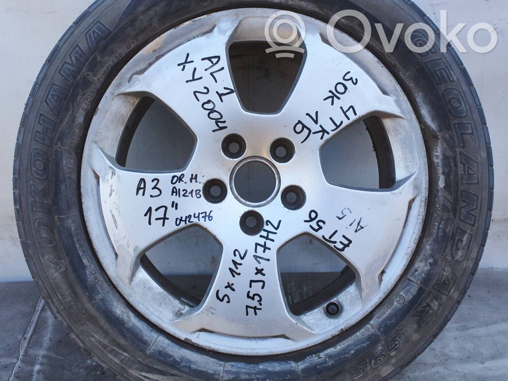 Audi A3 S3 8P Felgi aluminiowe R17 