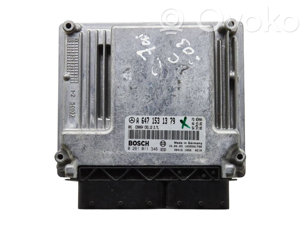 Mercedes-Benz ML W163 Engine control unit/module 