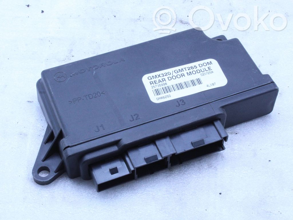Cadillac CTS Door control unit/module 