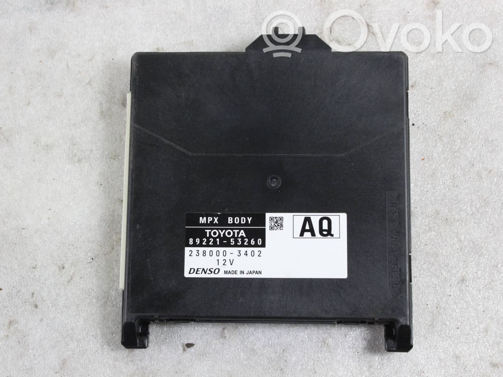 Lexus IS III XE30 Otras unidades de control/módulos 