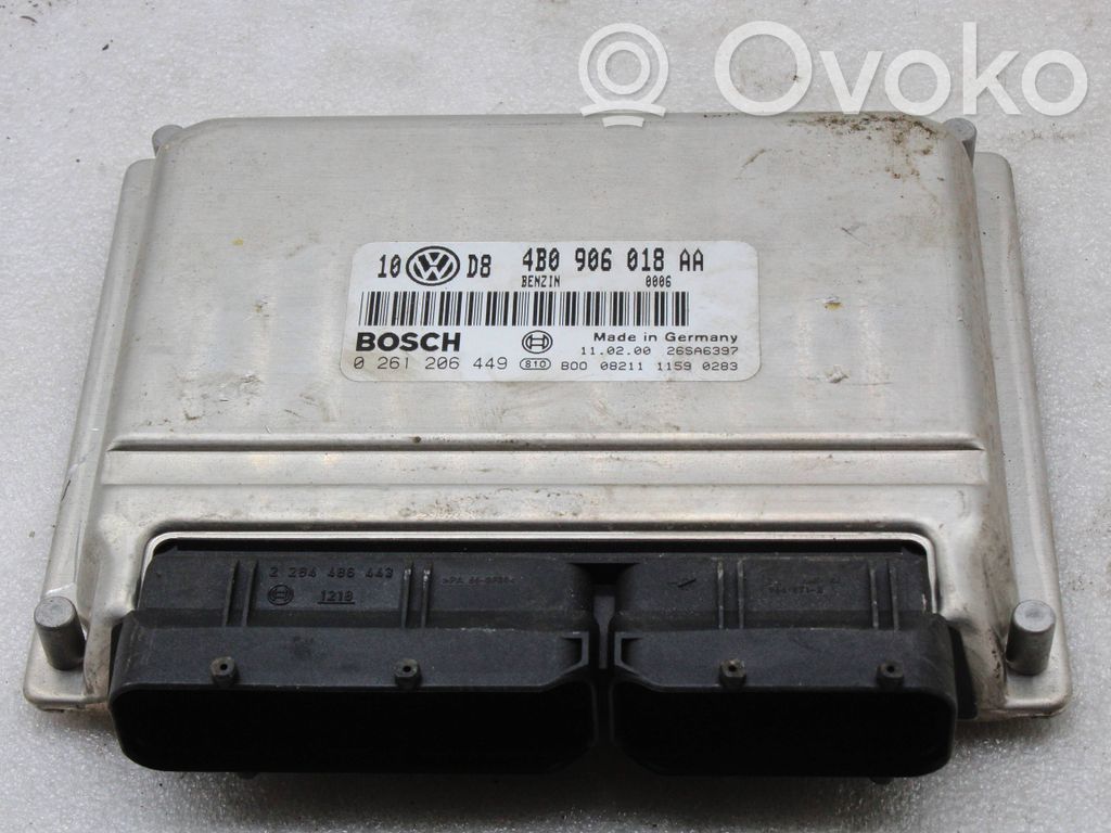 Audi A6 S6 C5 4B Unidad de control/módulo del motor 