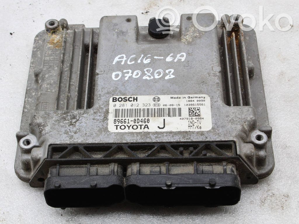 Toyota Yaris Engine control unit/module 
