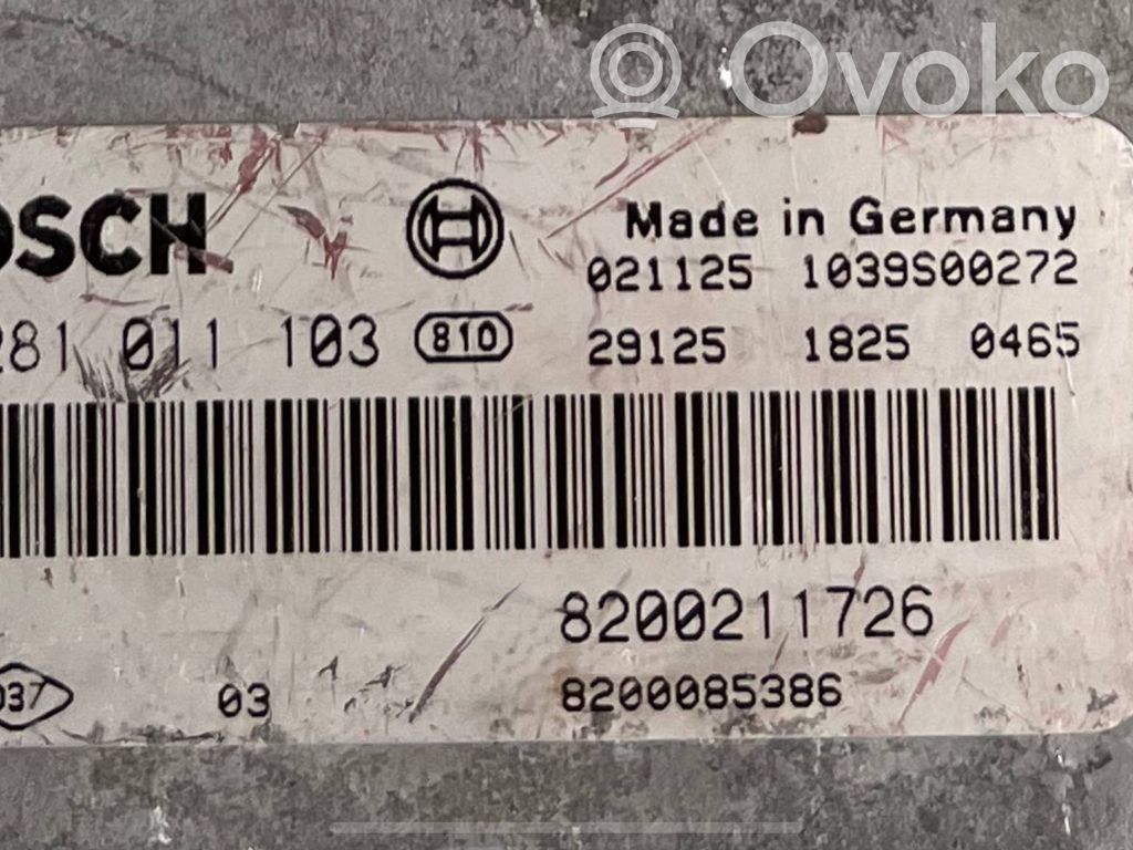 Renault Laguna II Engine control unit/module 