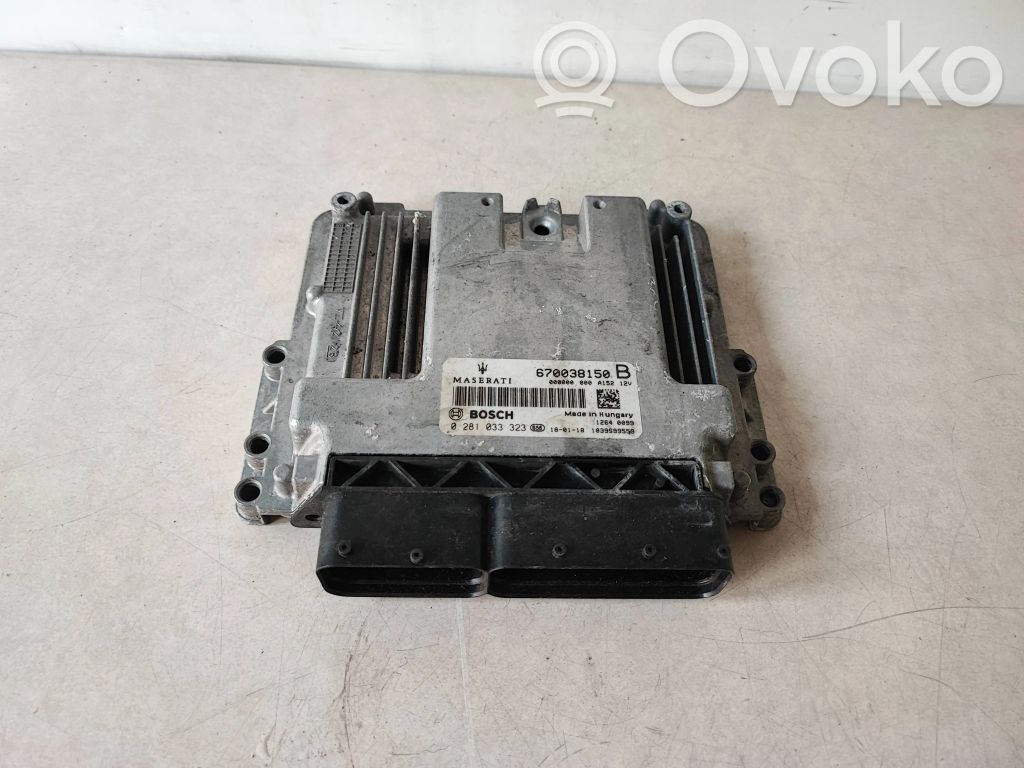Maserati Ghibli Engine control unit/module 