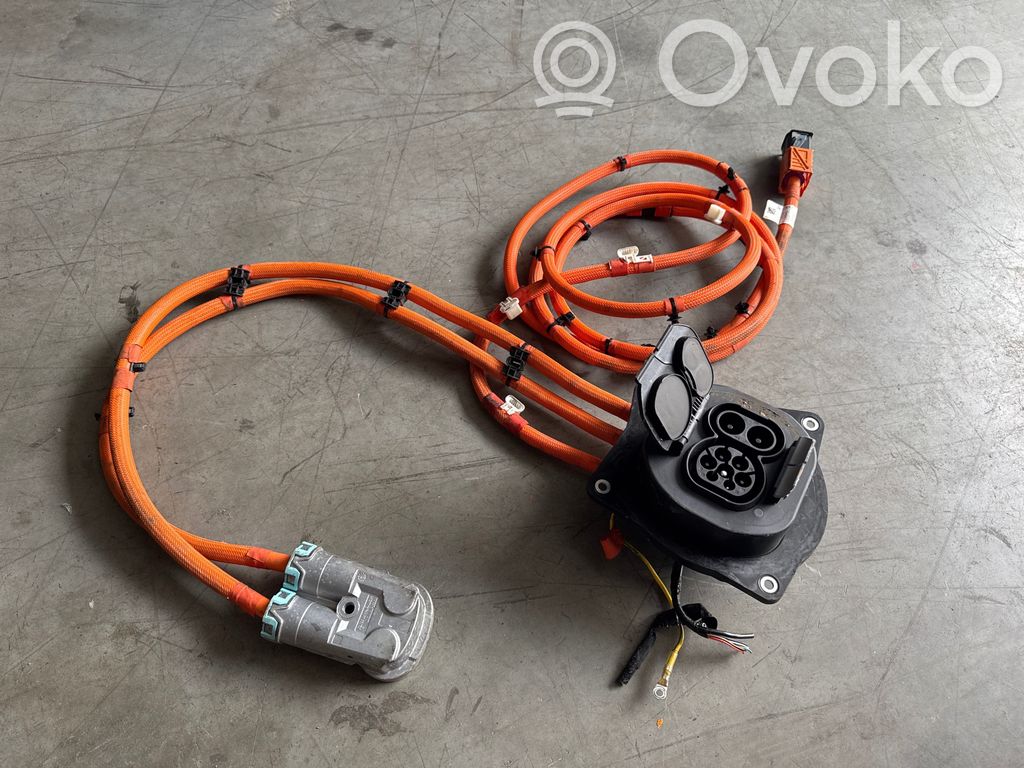 BMW i4 Electric car charge socket 