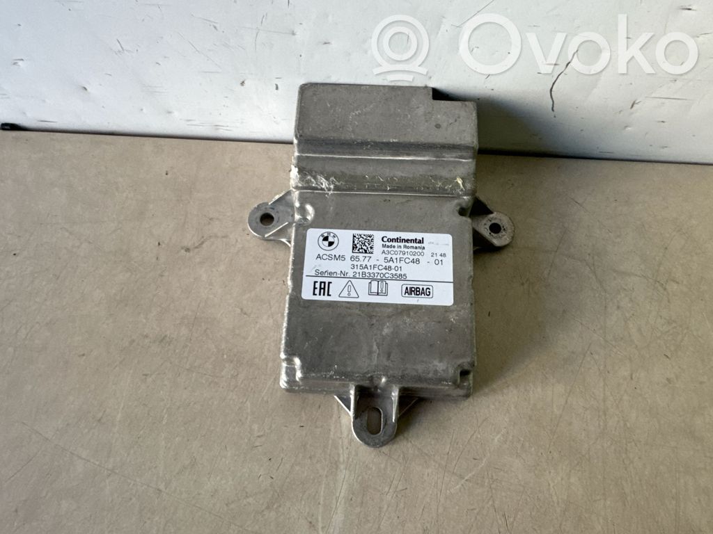 BMW 4 G22 G23 G24 G26 Sterownik / Moduł Airbag 