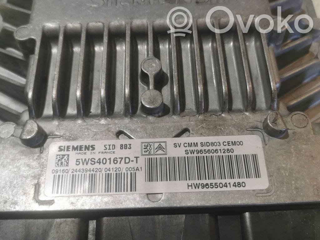 Peugeot 407 Engine control unit/module 