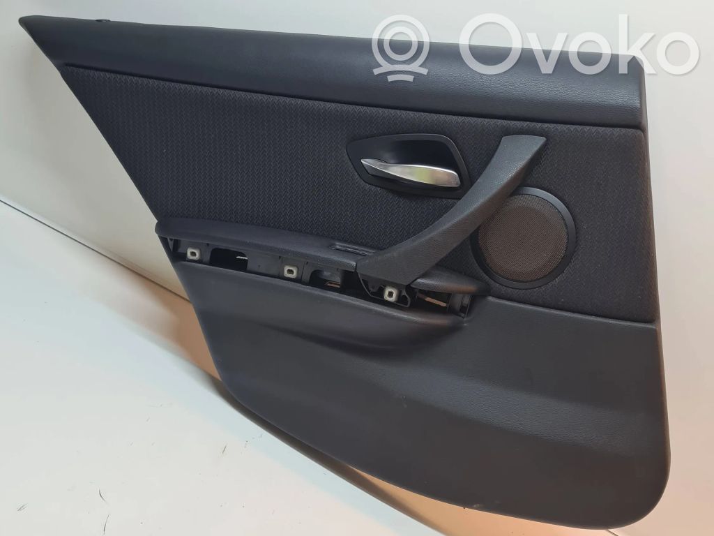 BMW 3 E90 E91 Moldura del tarjetero de la puerta trasera 