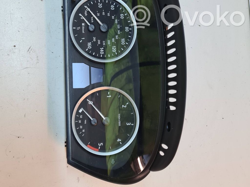 BMW 5 E60 E61 Spidometrs (instrumentu panelī) 