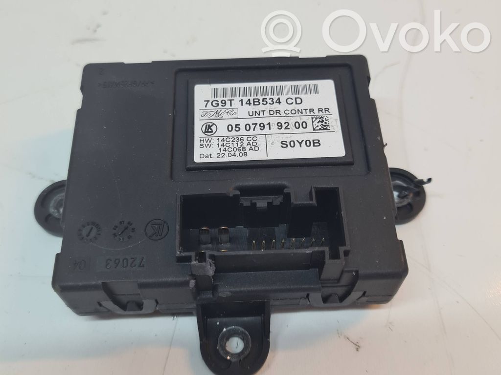 Door control unit/module   7G9T14B534CD,14C236CC,0507919200