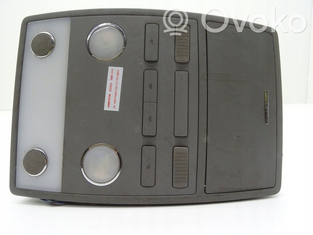Volkswagen Phaeton Headlining lighting console trim 