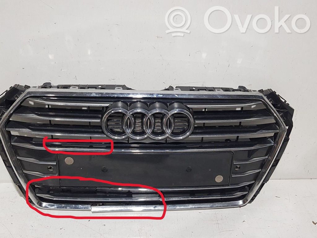 Audi A4 S4 B9 8W Kratka wentylacyjna pod zderzakiem tylnym 