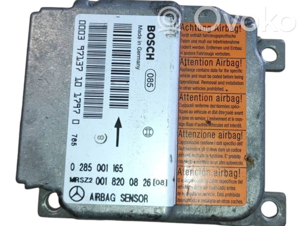 Mercedes-Benz CLK A208 C208 Airbag control unit/module 