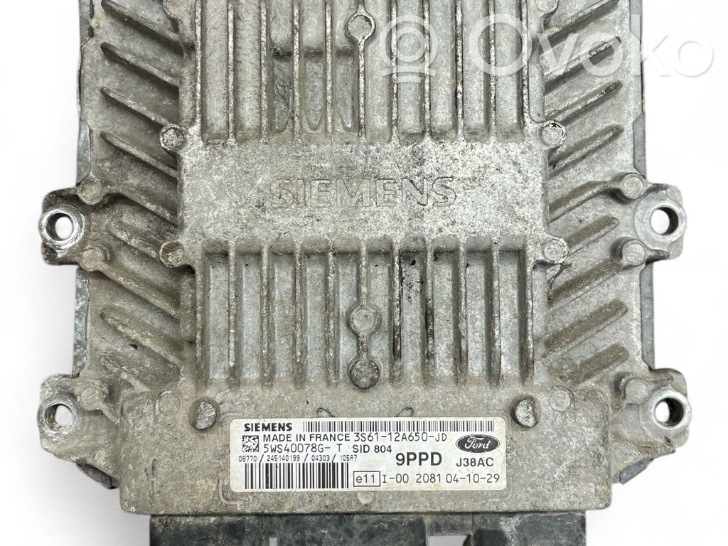 Ford Fiesta Engine control unit/module 