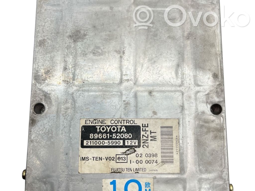Toyota Yaris Engine control unit/module 