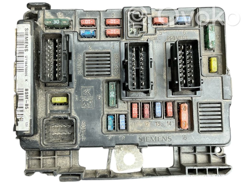 Citroen C2 Fuse module 