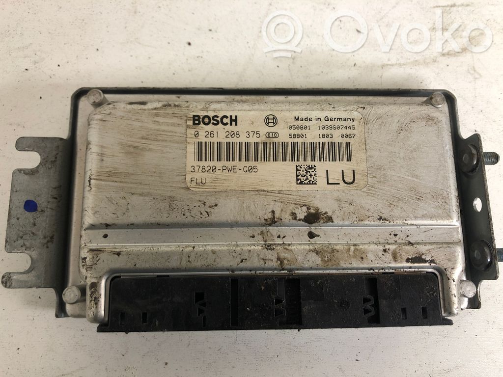 Honda Jazz Engine control unit/module 