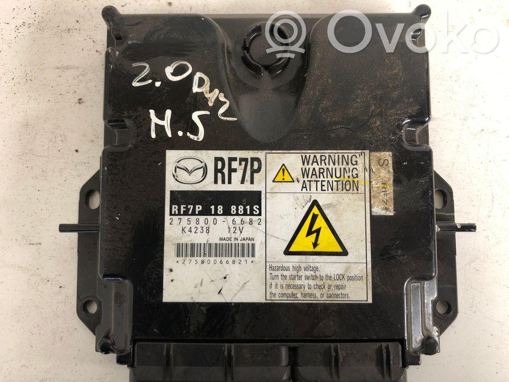 Engine control unit/module   RF7P18881S,2758006682,K4238